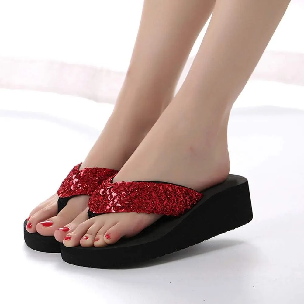 Flip Flops Womens Comfort Lightweight Soft Thong Sandals Orthopedic Slippers for Women Comfortable Summer Beach Thong Sandals