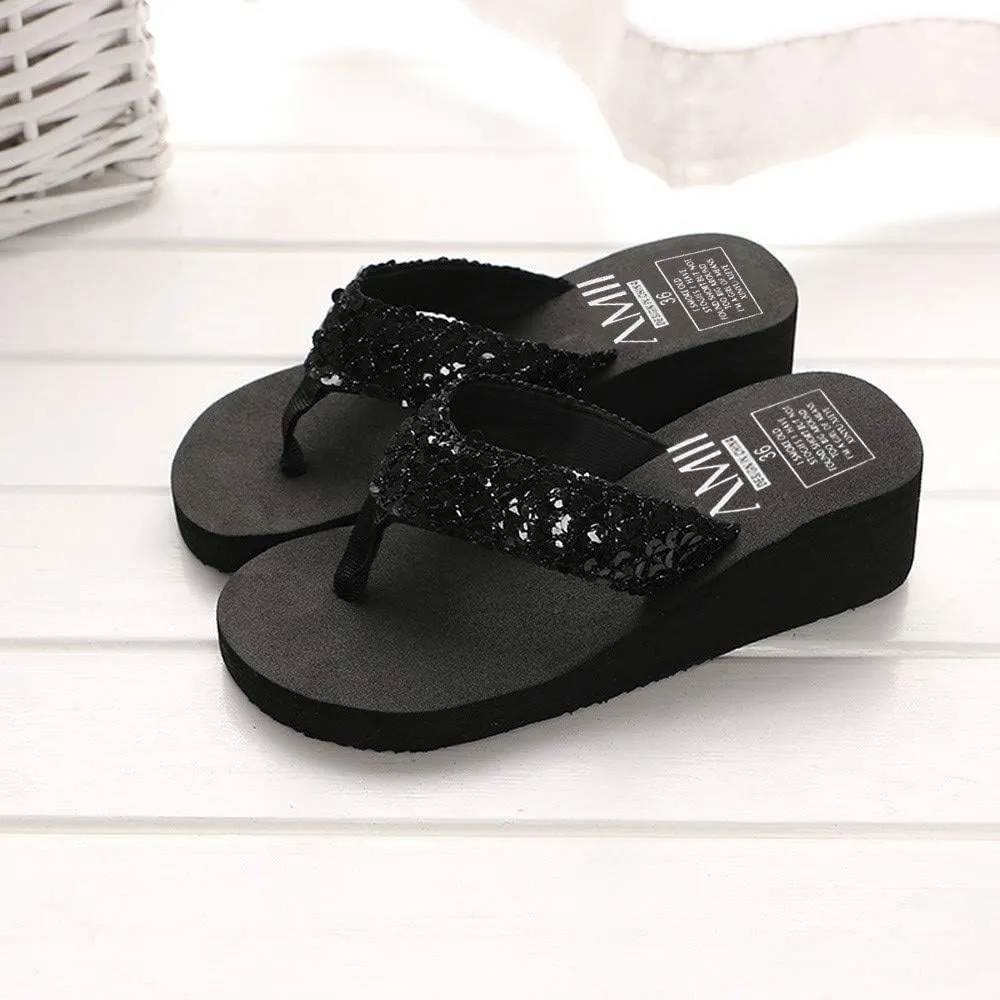 Flip Flops Womens Comfort Lightweight Soft Thong Sandals Orthopedic Slippers for Women Comfortable Summer Beach Thong Sandals