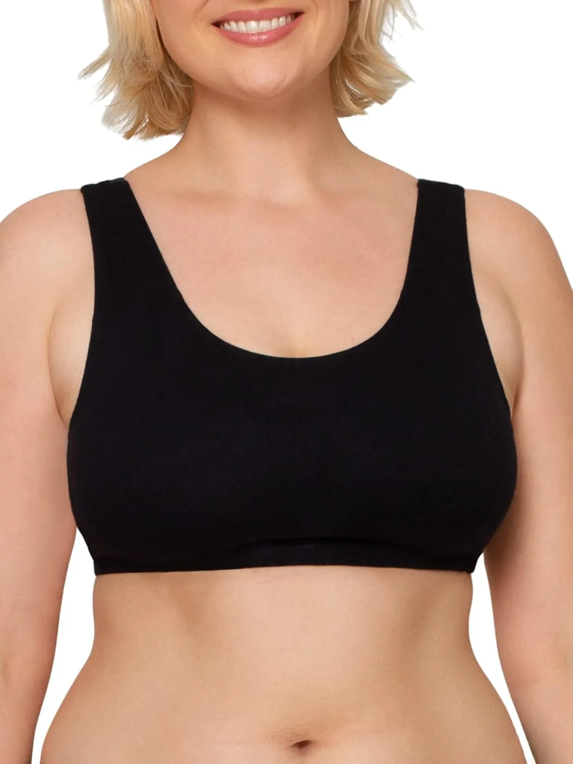 Fruit of the Loom womens Built Up Tank Style Sports Bra Value Pack