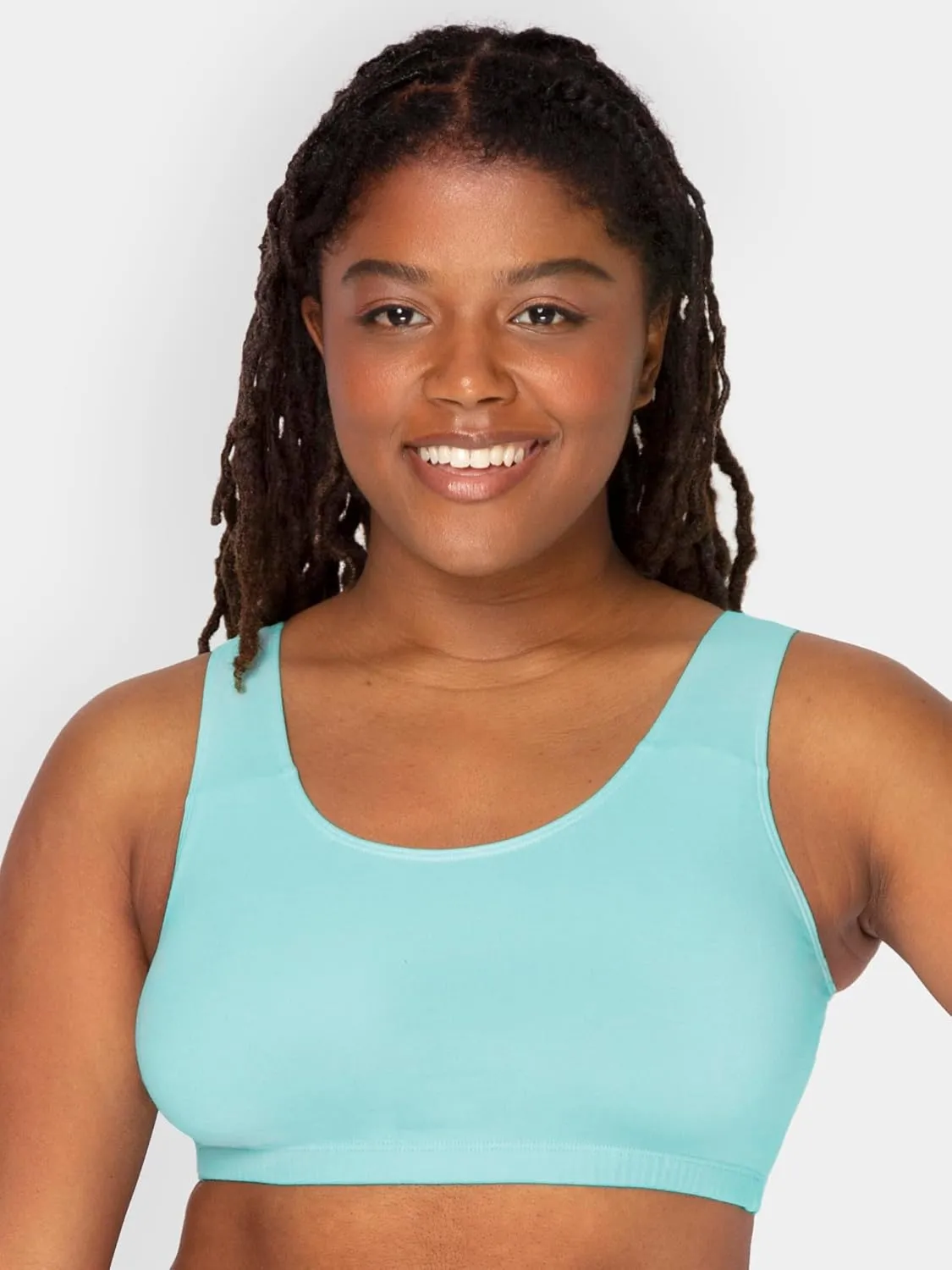 Fruit of the Loom womens Built Up Tank Style Sports Bra Value Pack