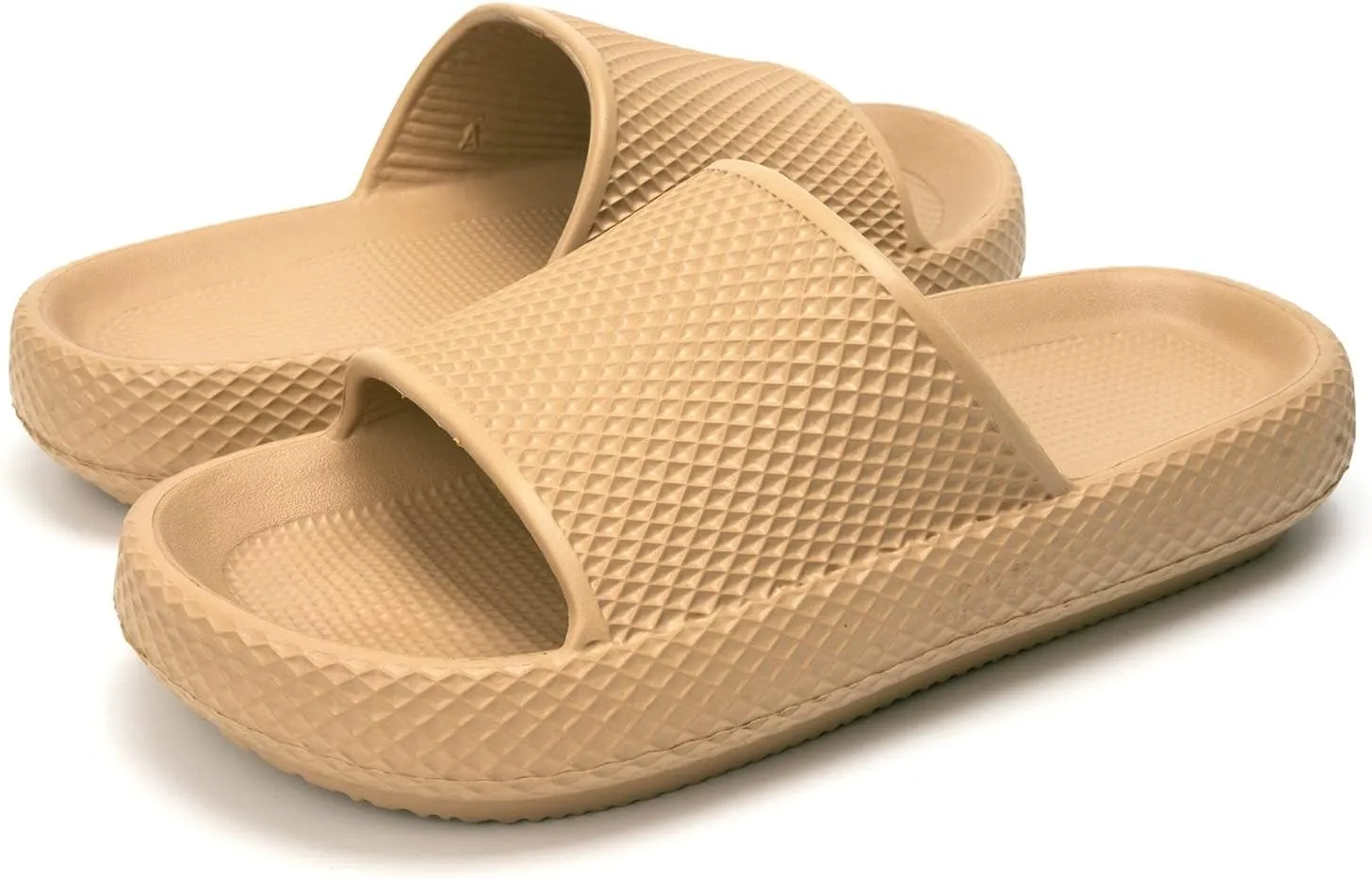 FUNKYMONKEY Slides for Women Quick Drying Non-Slip Bathroom Shower Sandals