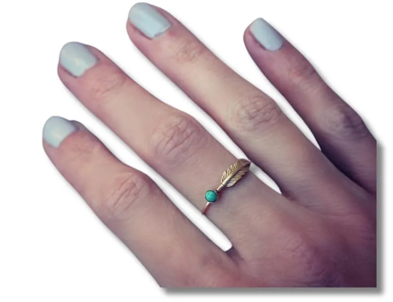 Gold twist midi ring, knuckle ring, stacking rings - midi ring, gold ring (8.5)