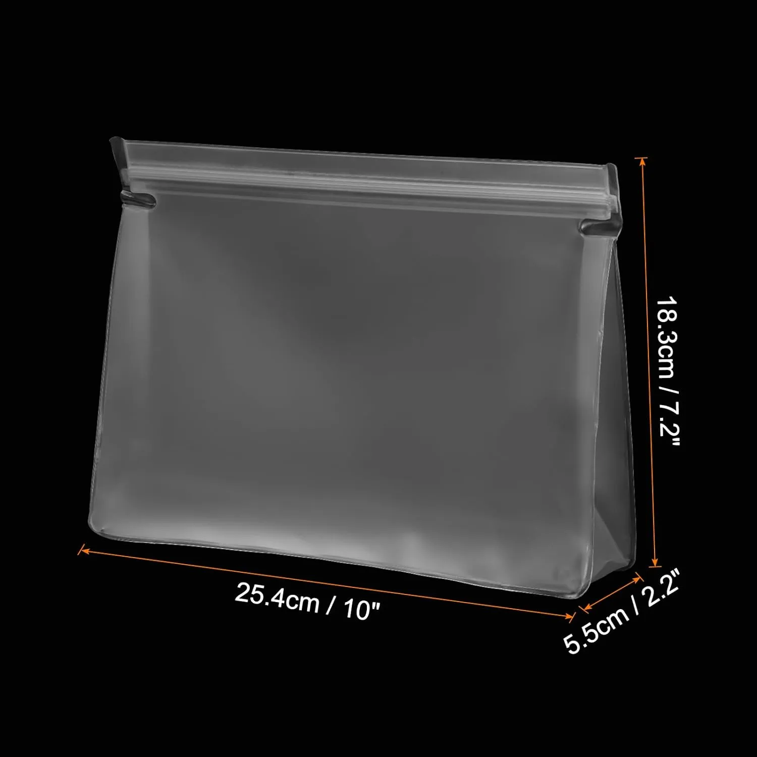 HARFINGTON 8pcs Mini Clear Makeup Bag EVA Waterproof Small Cosmetic Organizer Pouch with Zipper for Travel Carry on Airport Toiletry Makeup Bag