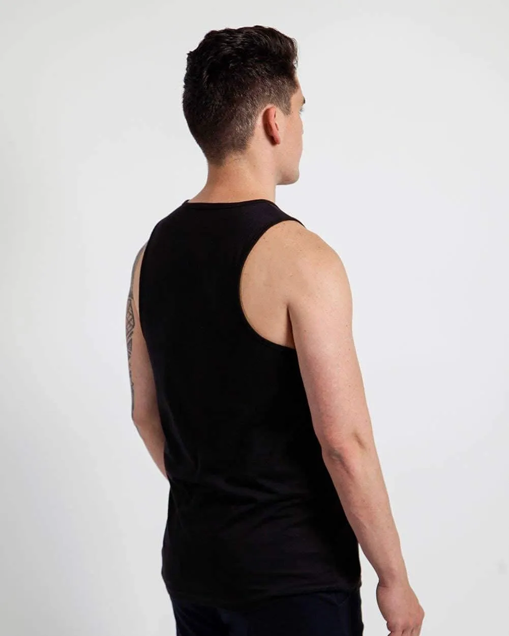 INTO THE AM Premium Graphic Tank Tops for Men - Summer Beach Men's Tanks S - 2XL