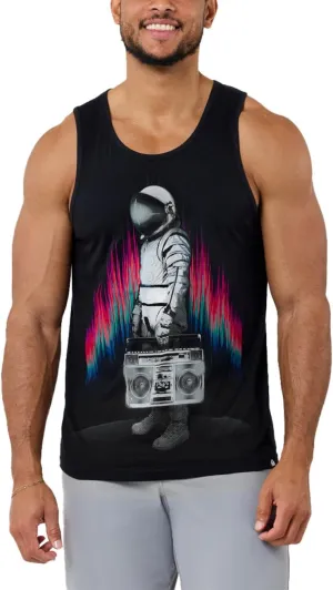INTO THE AM Premium Graphic Tank Tops for Men - Summer Beach Men's Tanks S - 2XL