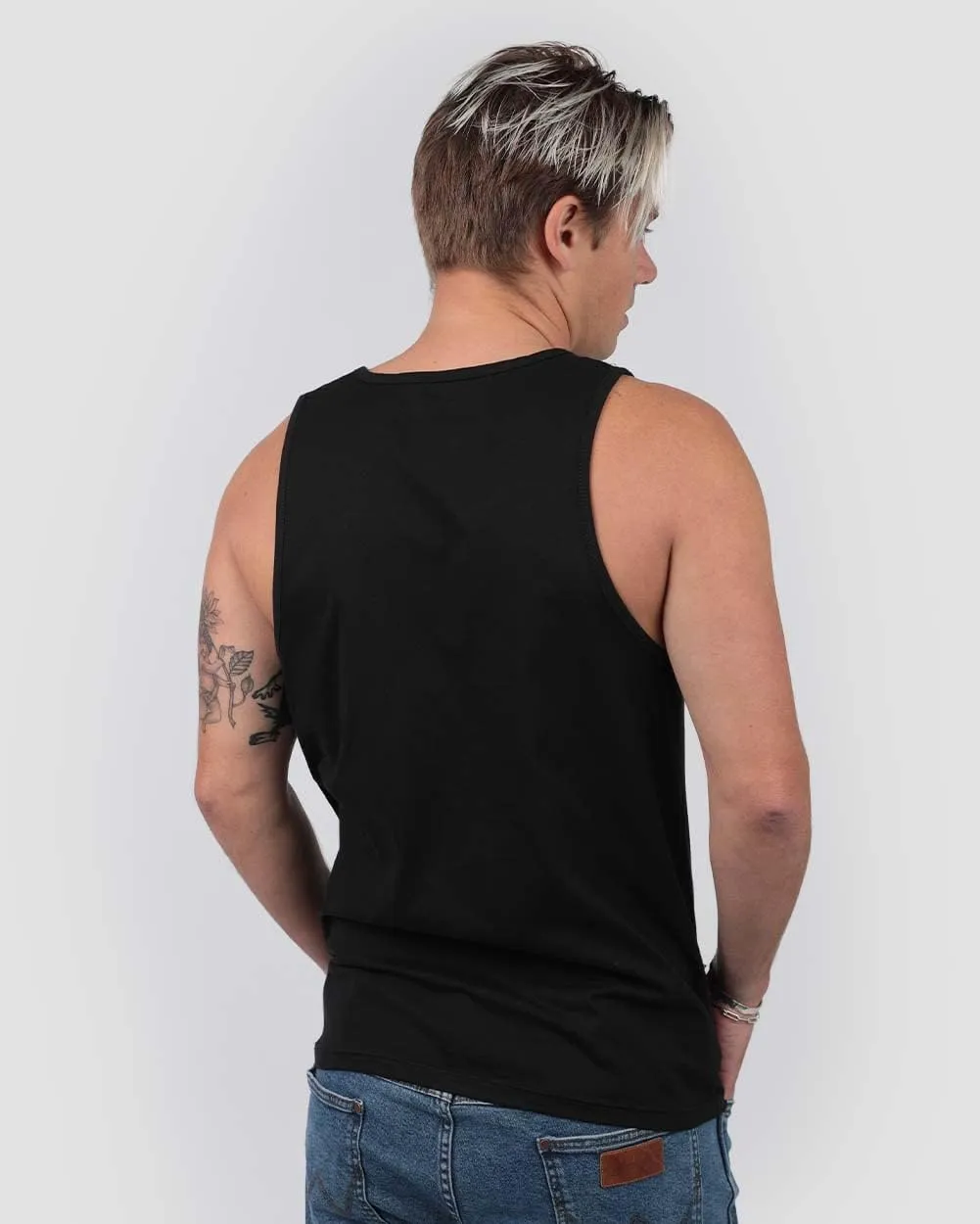 INTO THE AM Premium Graphic Tank Tops for Men - Summer Beach Men's Tanks S - 2XL