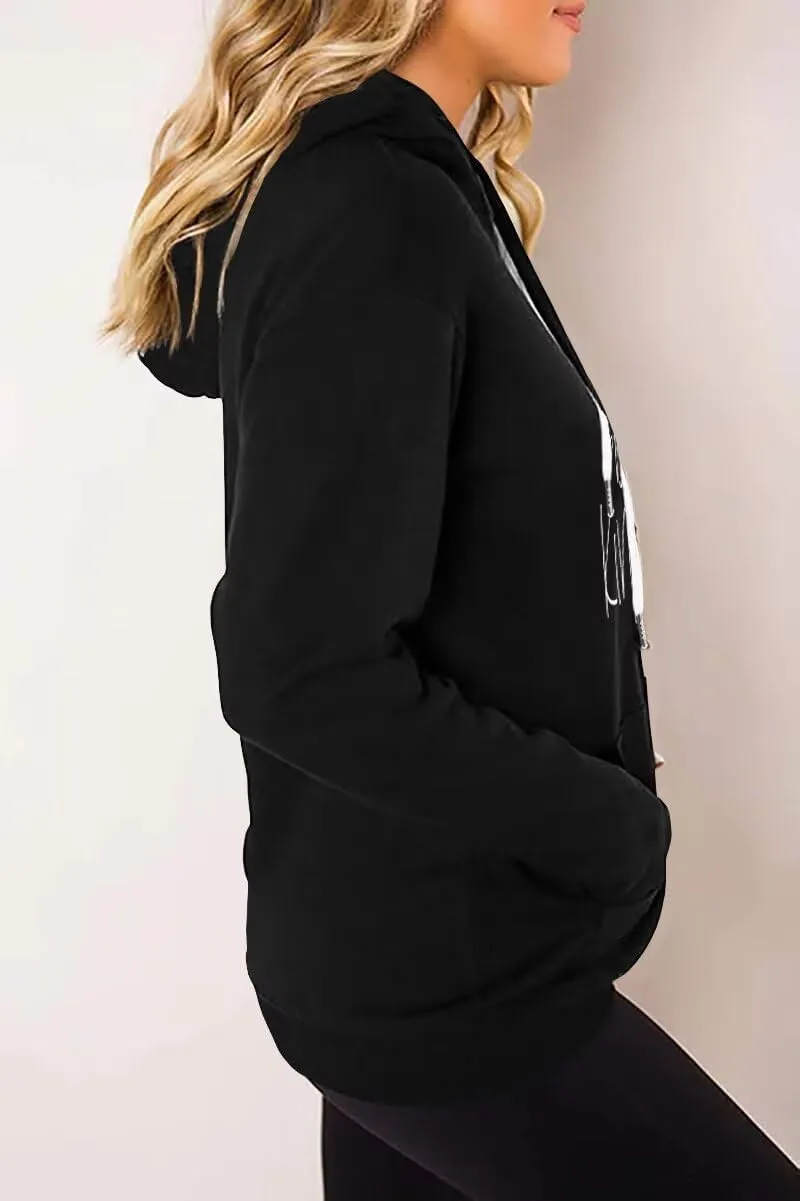 Lacozy Women's Hoodies Long Sleeve Shirt Casual Graphic Tee Shirt Lightweight Sweatshirts Fall Clothes for Women Tops