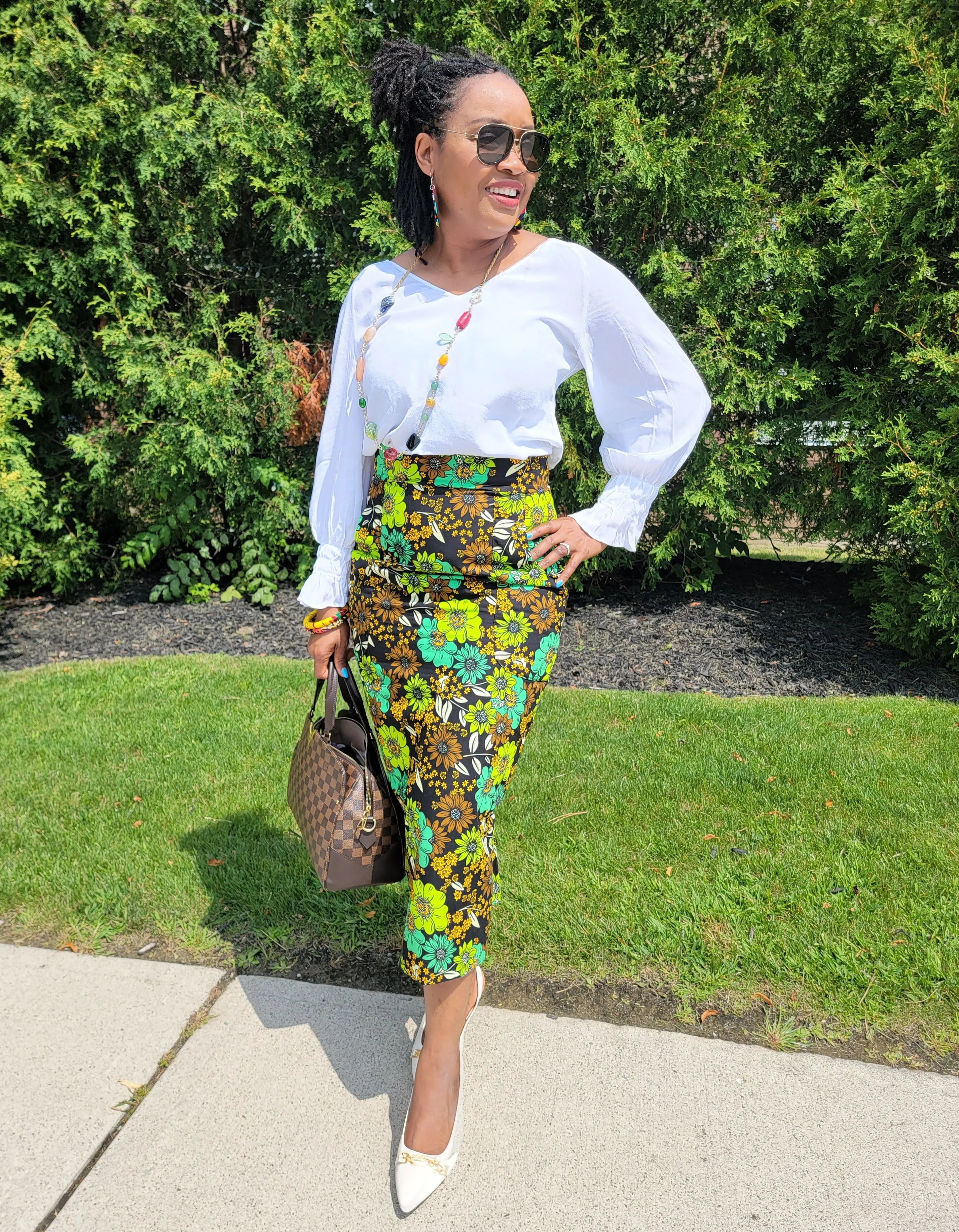 Lolade Ankara Pencil Skirt