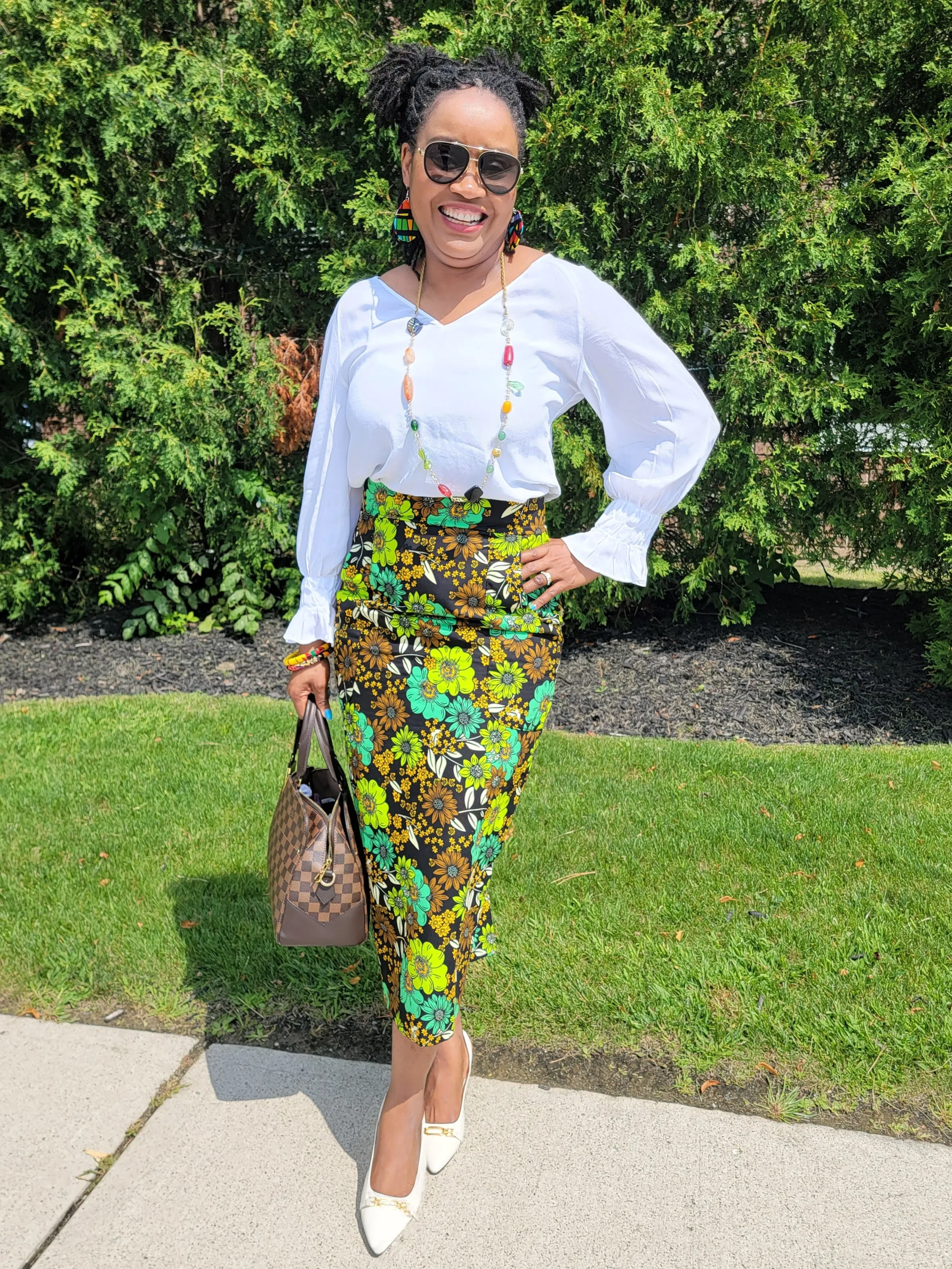 Lolade Ankara Pencil Skirt