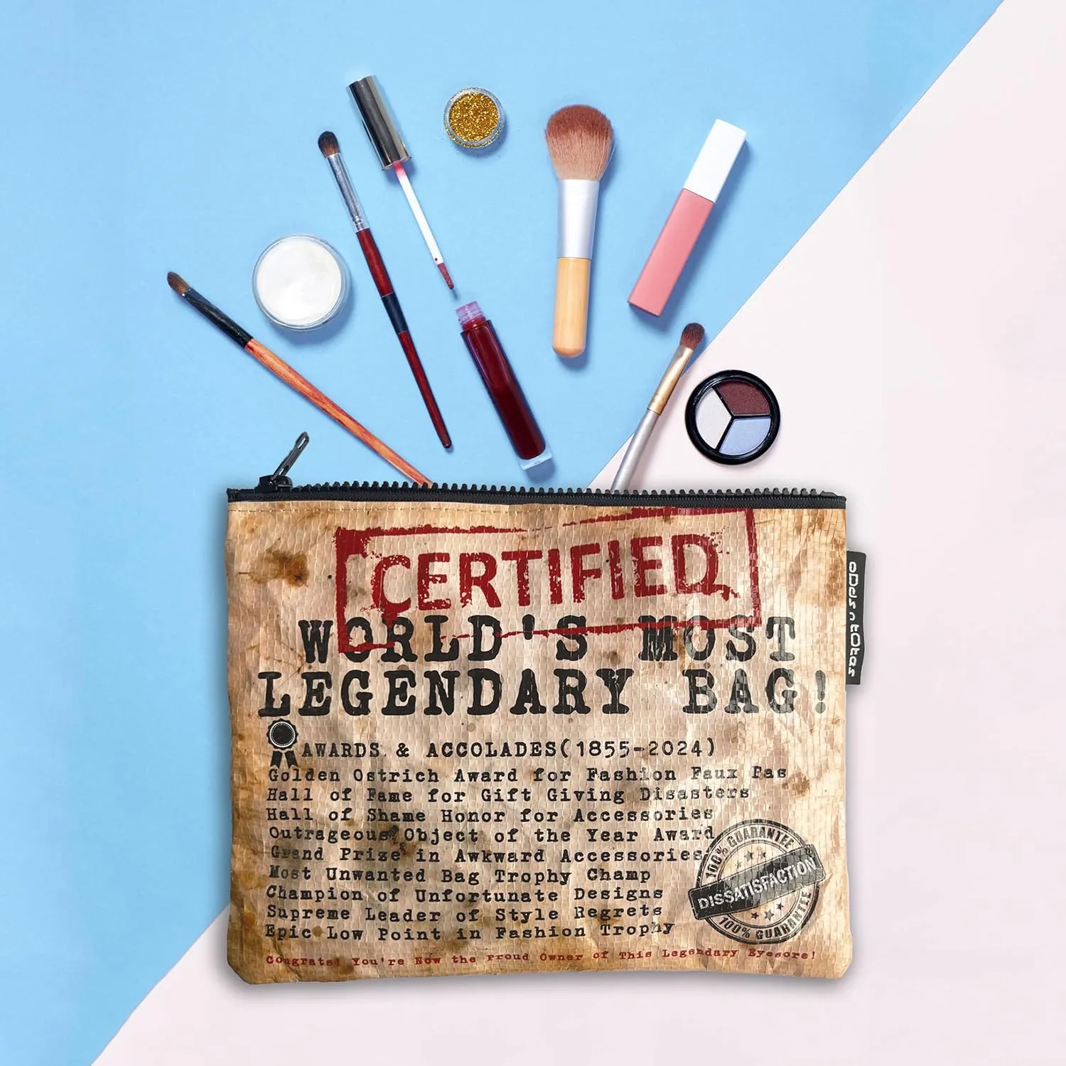 Makeup Bag, Pencil Case, Pencil Pouch, Travel Pouch for Passport and Documents, Travel Essentials