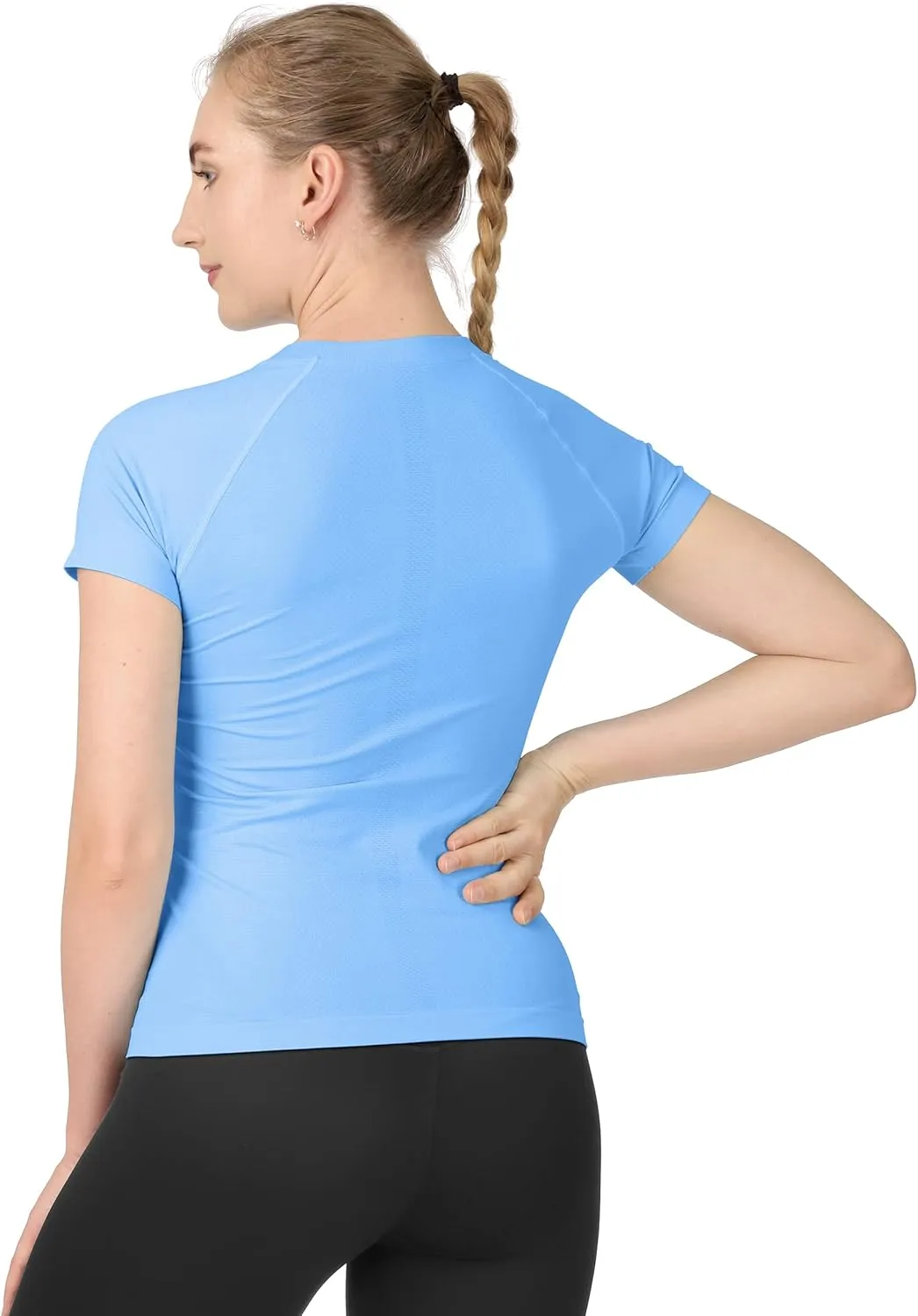 MathCat Workout Shirts for Women,Workout Tops for Women Short Sleeve,Yoga T Shirts for Women,Breathable Athletic Gym Shirts