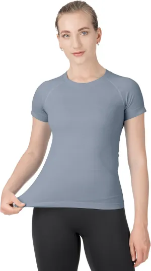 MathCat Workout Shirts for Women,Workout Tops for Women Short Sleeve,Yoga T Shirts for Women,Breathable Athletic Gym Shirts