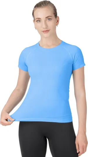 MathCat Workout Shirts for Women,Workout Tops for Women Short Sleeve,Yoga T Shirts for Women,Breathable Athletic Gym Shirts