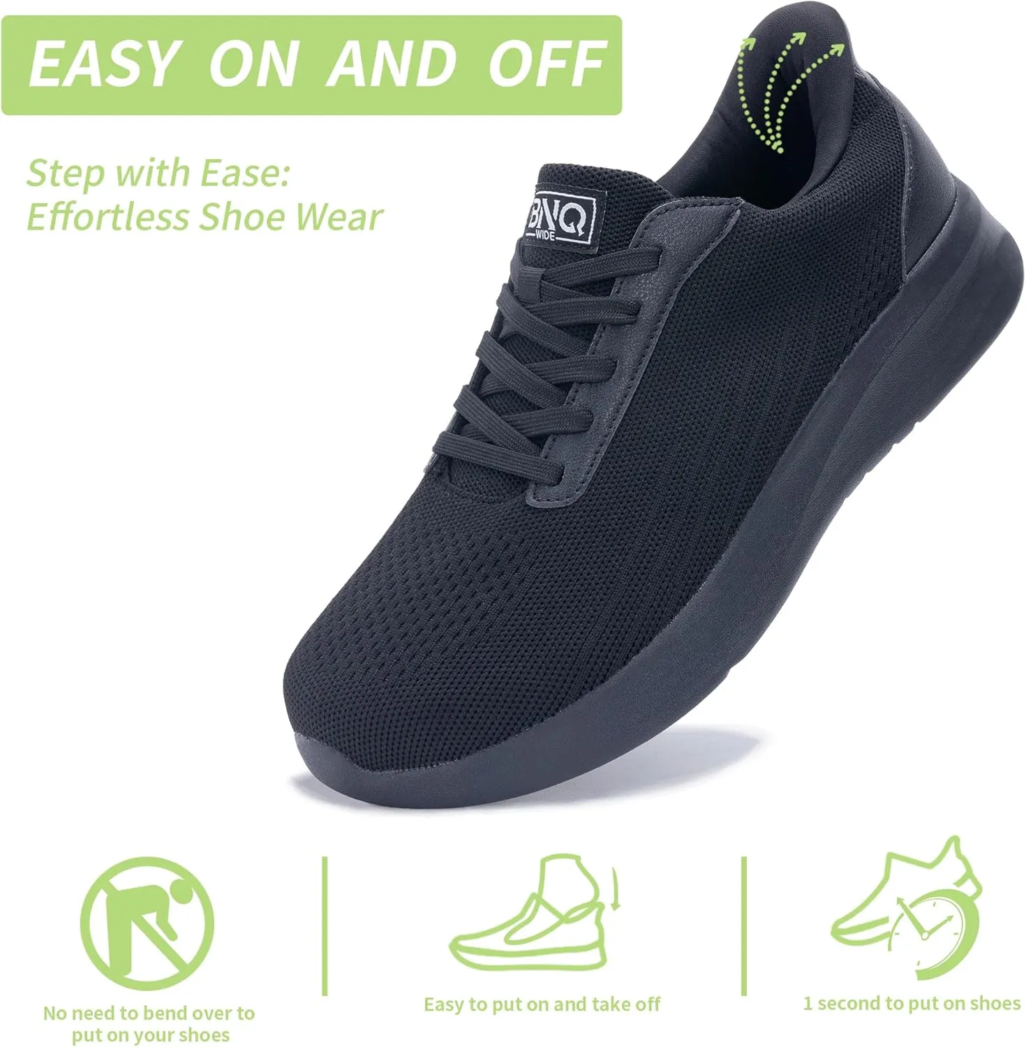MEHOTO Men's Wide Walking Shoes | Tennis Minimalist Sneakers | Zero Drop Sole US 7-12