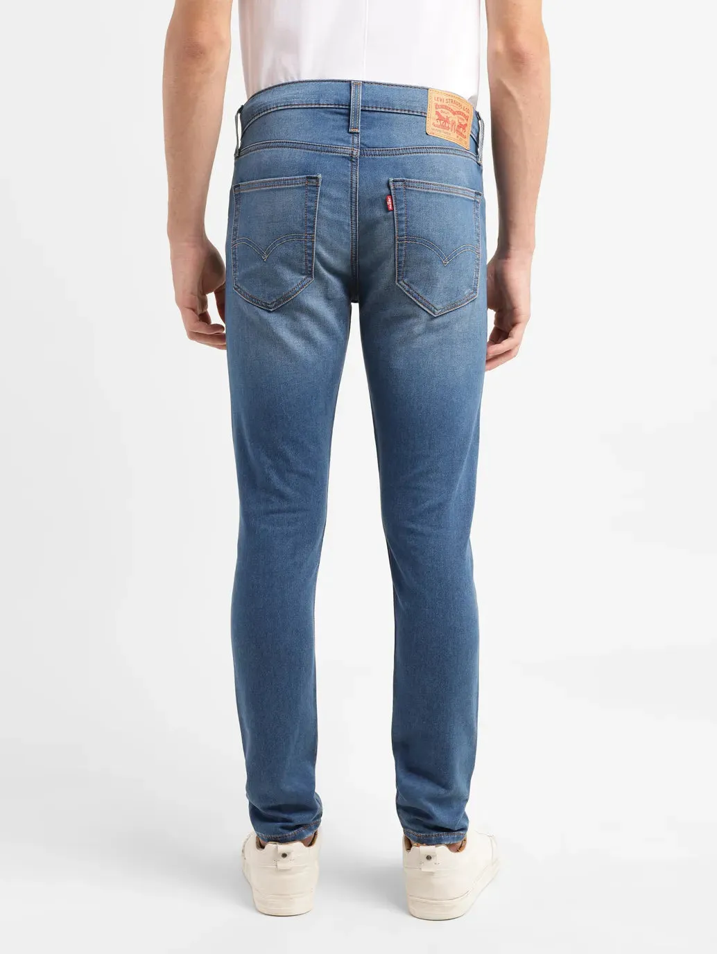 Men's 655'04 Mid Indigo Skinny Fit Mid Rise Jeans
