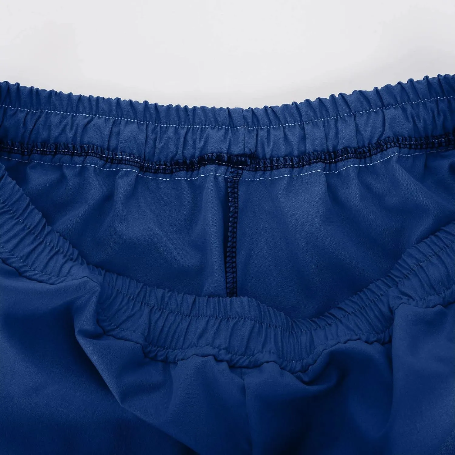 Men's Casual Beach Shorts Summer Baggy Soft Fit Drawstring Elastic Waist Shorts with Pockets Quick Dry Shorts