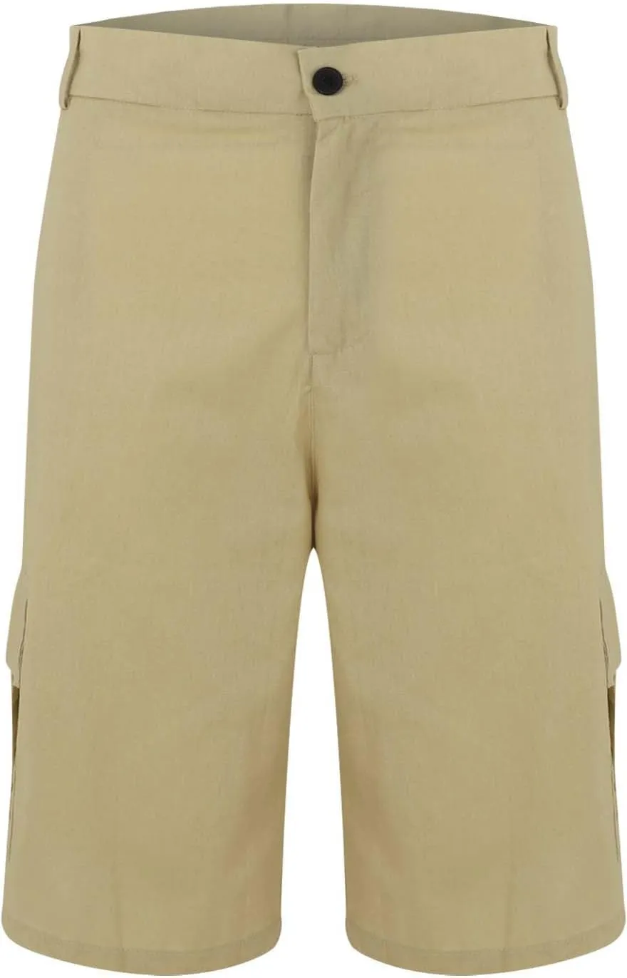 Mens Cotton Linen Shorts 2024 Elastic Waist Drawstring Casual Summer Beach Yoga Shorts Lightweight Board Shorts