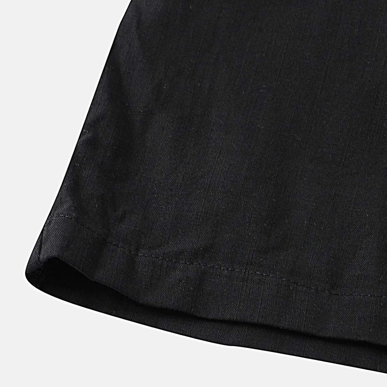 Mens Cotton Linen Shorts Drawstring Elastic Waist Shorts with Pocket Simple Trendy Summer Beach Casual Gym Shorts