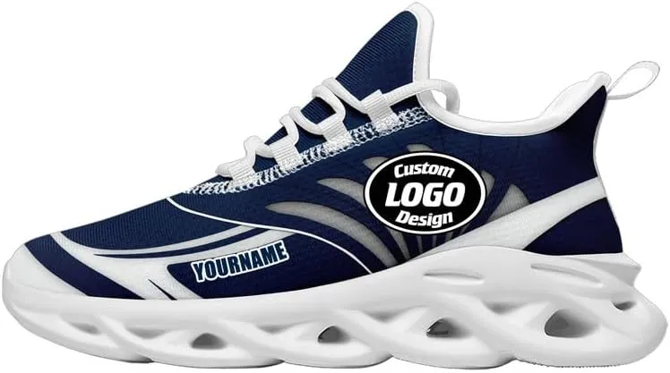 Mens Custom Baseball Team Running Shoes Personalized Name Logo Athletic Sports Gym Shoes Lightweight Training Sneaker