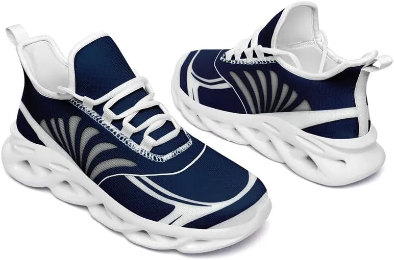 Mens Custom Baseball Team Running Shoes Personalized Name Logo Athletic Sports Gym Shoes Lightweight Training Sneaker