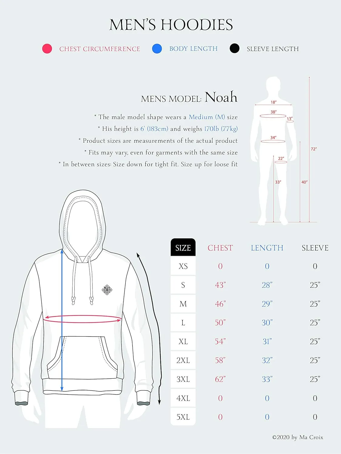Mens Customizable Lightweight Pullover Hoodie 100% Cotton Face Half Moon Patch for Custom Branding