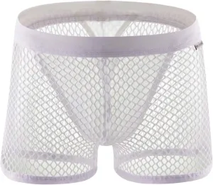 Men's Fashion Design Sexy Style Mesh Personality Shorts