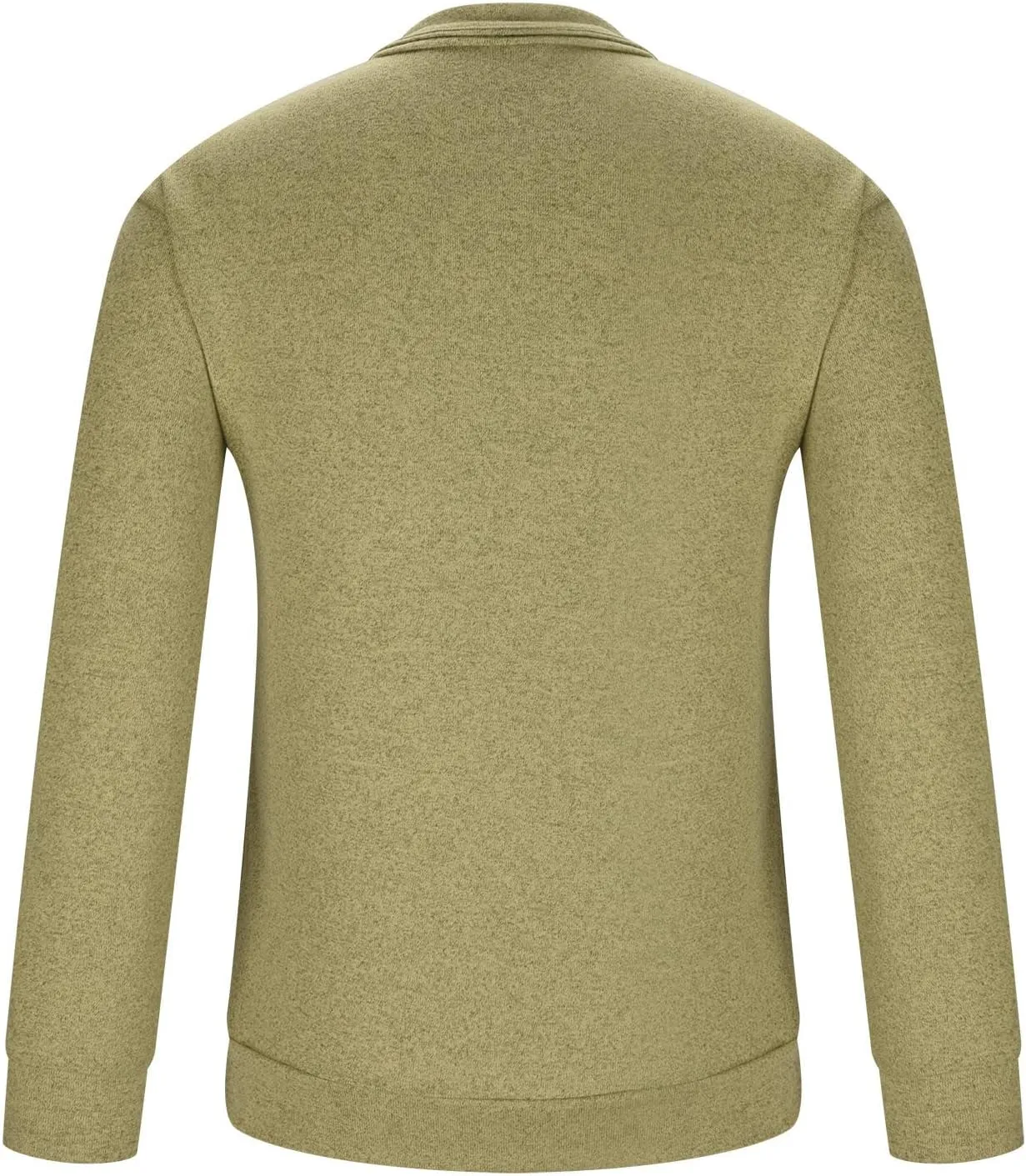 Men's Quarter Zip Pullover Premium Cashmere Long Sleeve Lightweight Mock Neck Shirt Tops Comfort Golf Running Sweatshirt