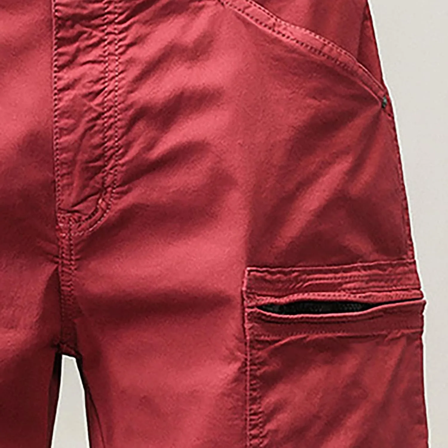 Mens Shorts Casual Cargo, Men's Athletic Gym Shorts Loose Comfort Stretch Straight Leg Chino Shorts Pants