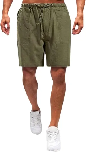 Mens Shorts Cotton Fitness Pockets Casual Beach Bodybuilding Pants Shorts Men's pants Casual Mens Shorts Athletic
