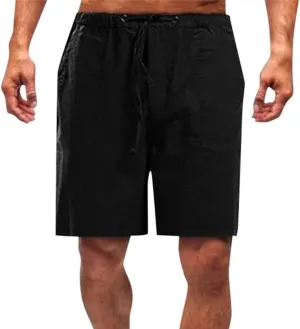 Mens Shorts Cotton Fitness Pockets Casual Beach Bodybuilding Pants Shorts Men's pants Casual Mens Shorts Athletic