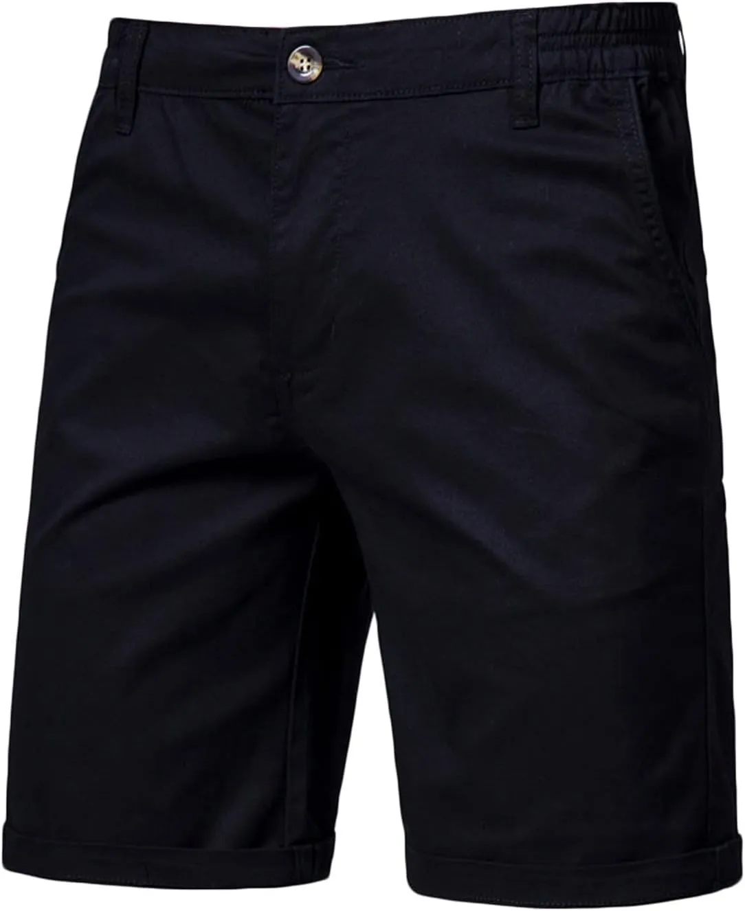 Men's Slim-Fit 5" Shorts Lightweight Outdoor Cargo Short Classic Stretch Chino Shorts Athletic Hiking Tactical Shorts