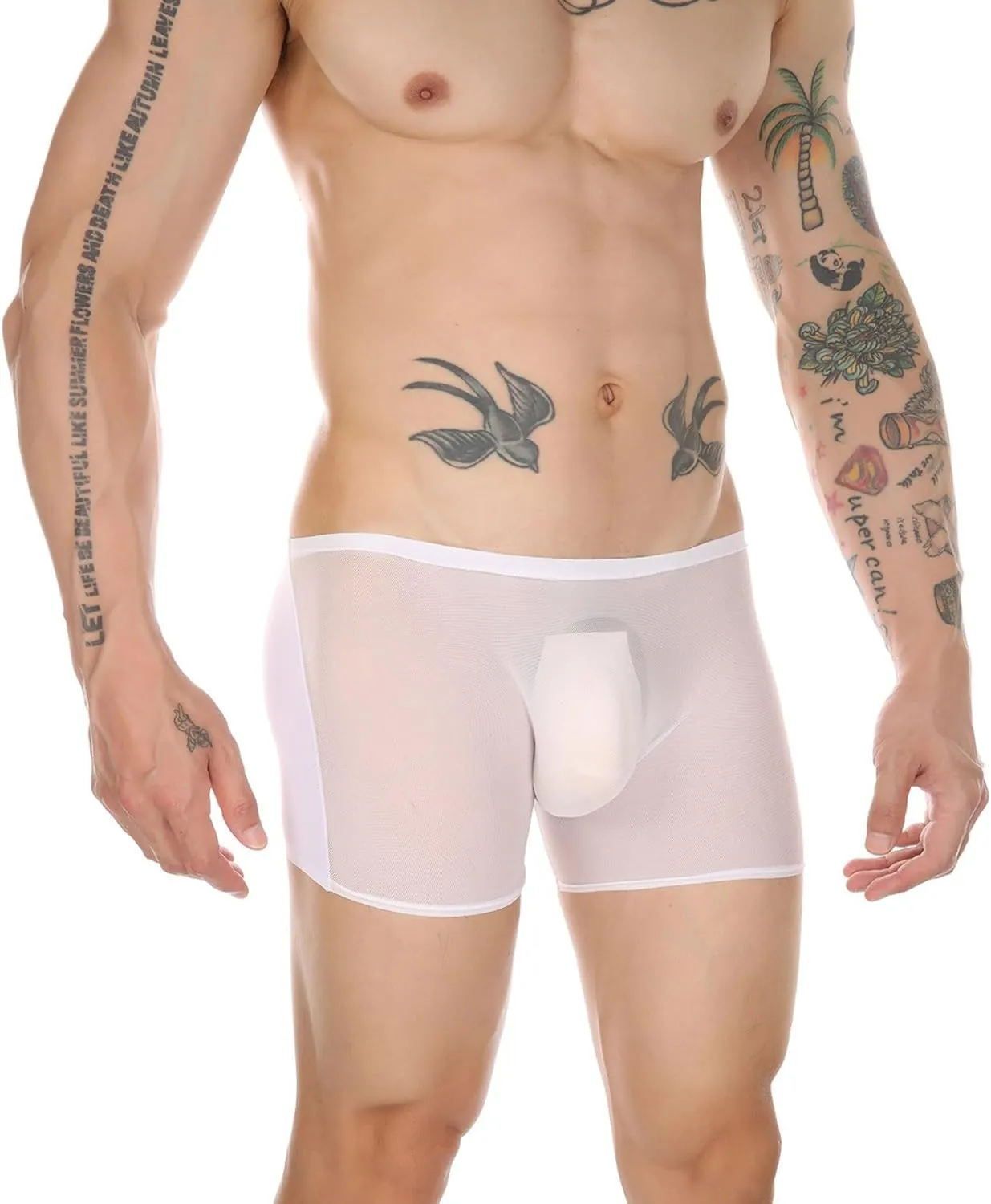 Mens Underwear Buttocks Pad Lifting Underwear Lifting Tool Buttocks Shaping Wet Look Leather Pant