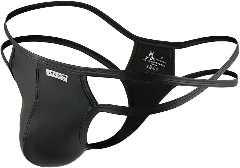 Mens Underwear Panties Sexy Sexy Underwear Underwear Underwear Men's Sexy Leather-Like Men's underwear
