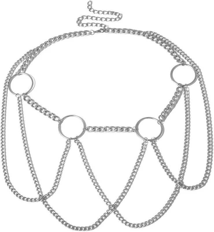 Metal Chain Waist Chain Style Body Chain Women's Party Accessories