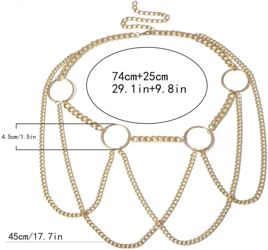 Metal st Chain Style Body Chai
