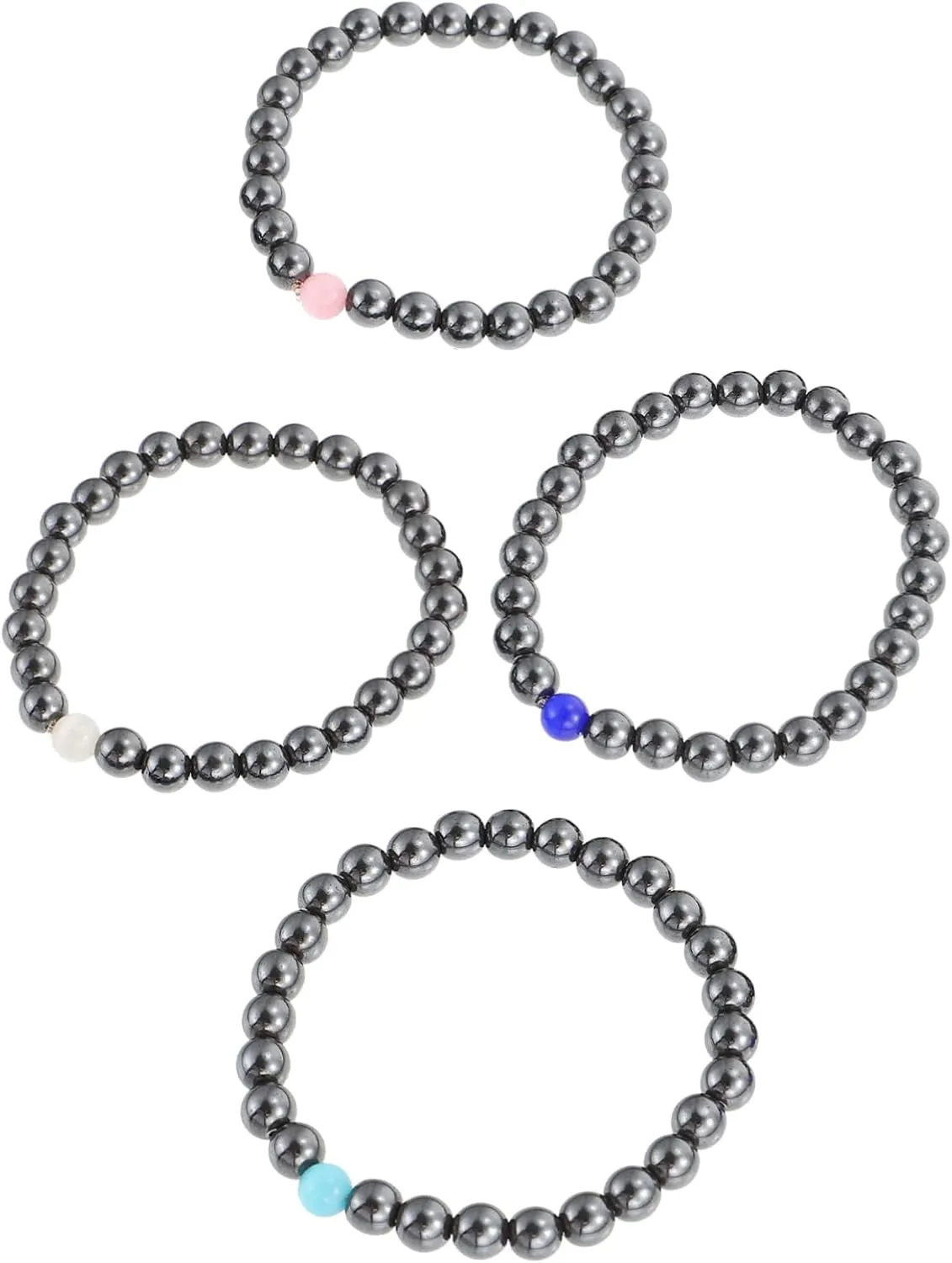 Opal Ankle Bracelet Energy Stone Anklet for Therapy Antiswelling Lightweight Easy to Wear