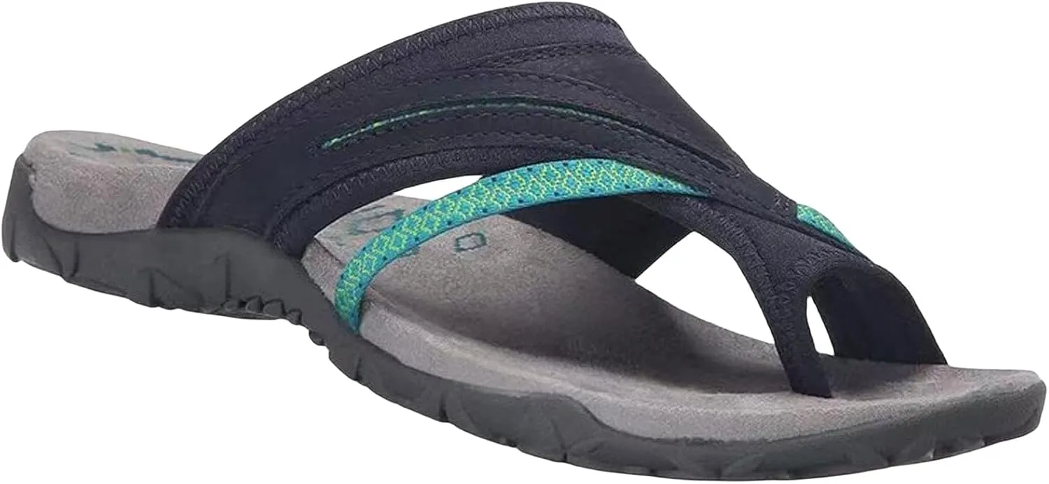 Orthopedic Sandals for Women 2025 Fasciitis Comfort Sandals with Toe Ring Loop Lightweight Sandal with Arch Support Flops Summer Beach Flip Flops 2025