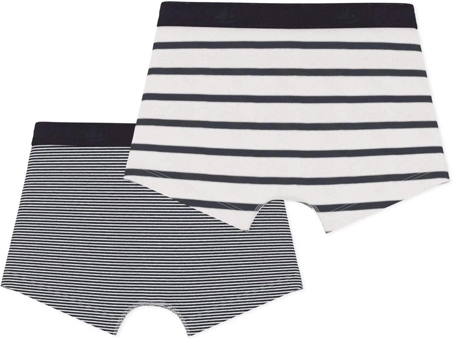Petit Bateau Boys' Pinstriped Boxer Shorts - 2-Pack STYLE A01FR-A01DF SIZES 2-18 YEARS