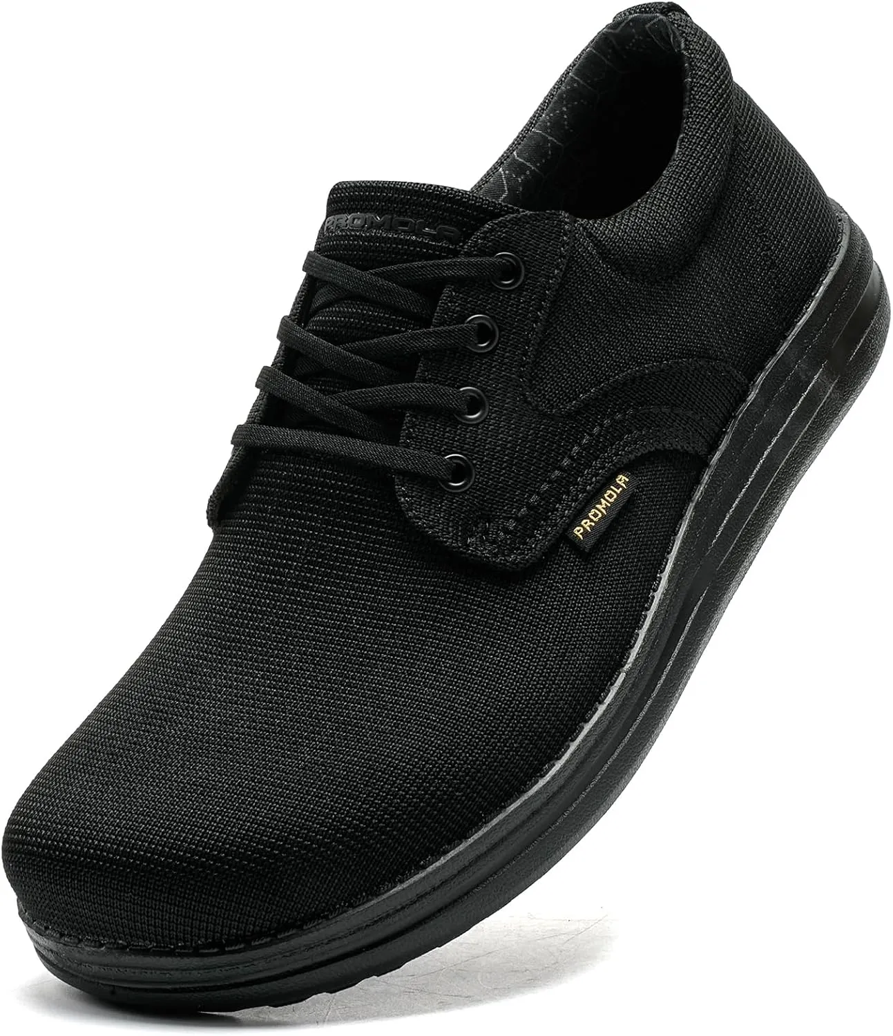 PROMOLA Wide Toe Box Shoes for Men Casual Dress Shoes Wide Width Non Slip Walking Shoes with Arch Support