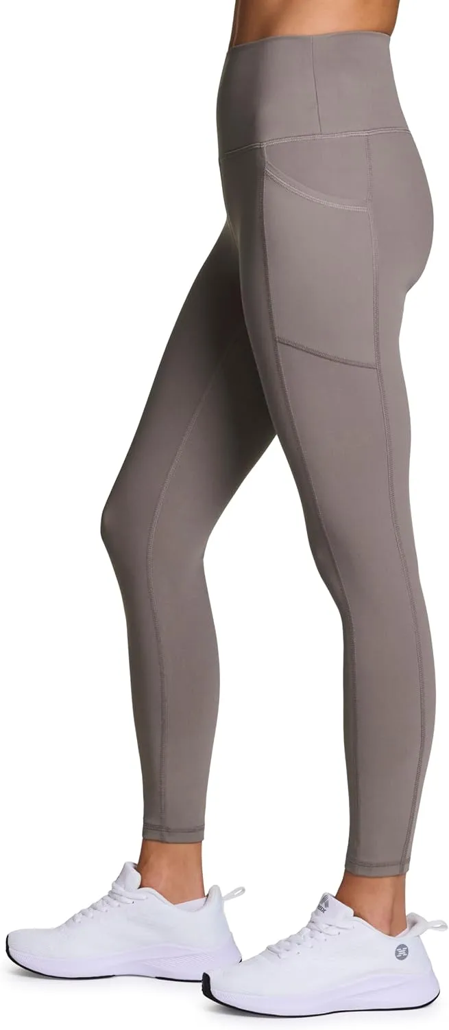 RBX Active High Waisted Squat Proof Ankle Length Leggings for Women, 7/8 Yoga Leggings with Pockets