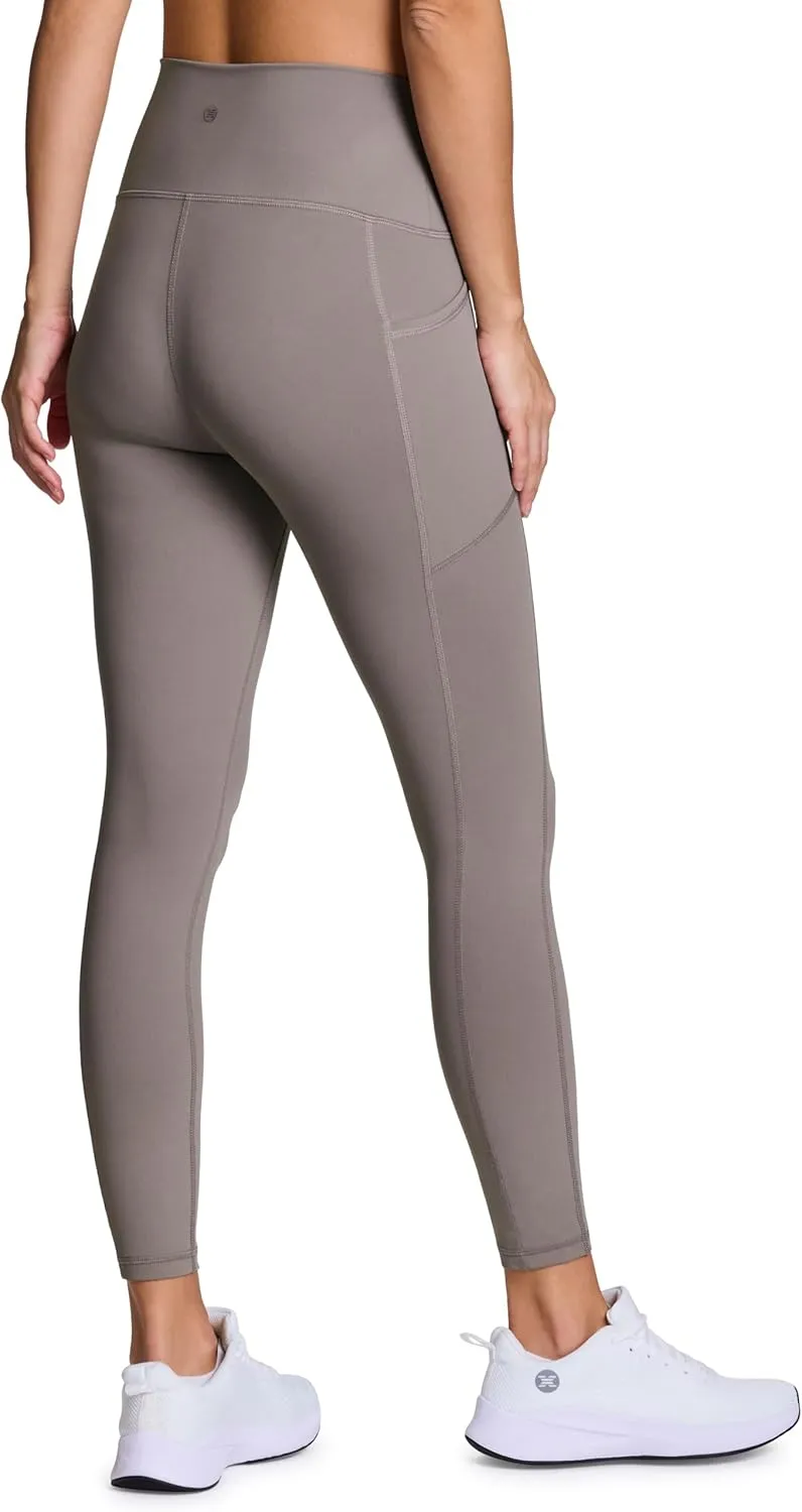 RBX Active High Waisted Squat Proof Ankle Length Leggings for Women, 7/8 Yoga Leggings with Pockets