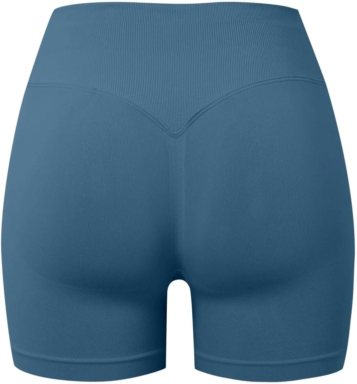 Running Shorts for Women Seamless Scrunch Butt Lifting Yoga Workout Shorts High-Waisted Tummy Control Gym Shorts