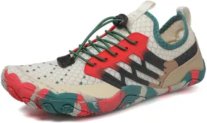 SAGUARO Quick-Dry Water Shoes for Women  Wide Toe Box Barefoot Shoes, Lightweight Breathable for Beach, Swimming and Outdoor Activities Size 6-11.5