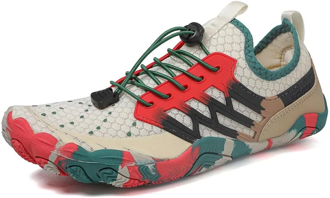 SAGUARO Quick-Dry Water Shoes for Women  Wide Toe Box Barefoot Shoes, Lightweight Breathable for Beach, Swimming and Outdoor Activities Size 6-11.5
