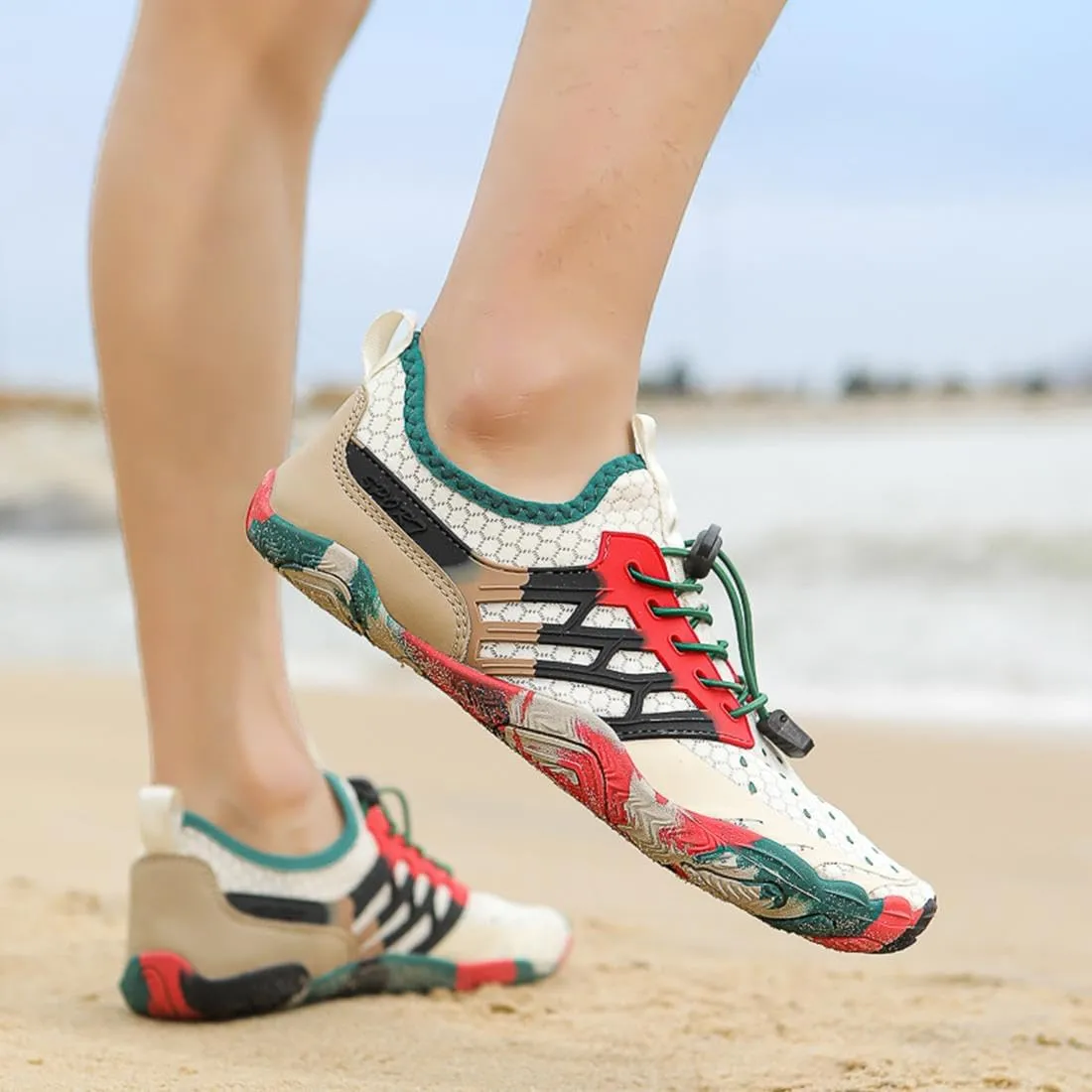 SAGUARO Quick-Dry Water Shoes for Women  Wide Toe Box Barefoot Shoes, Lightweight Breathable for Beach, Swimming and Outdoor Activities Size 6-11.5