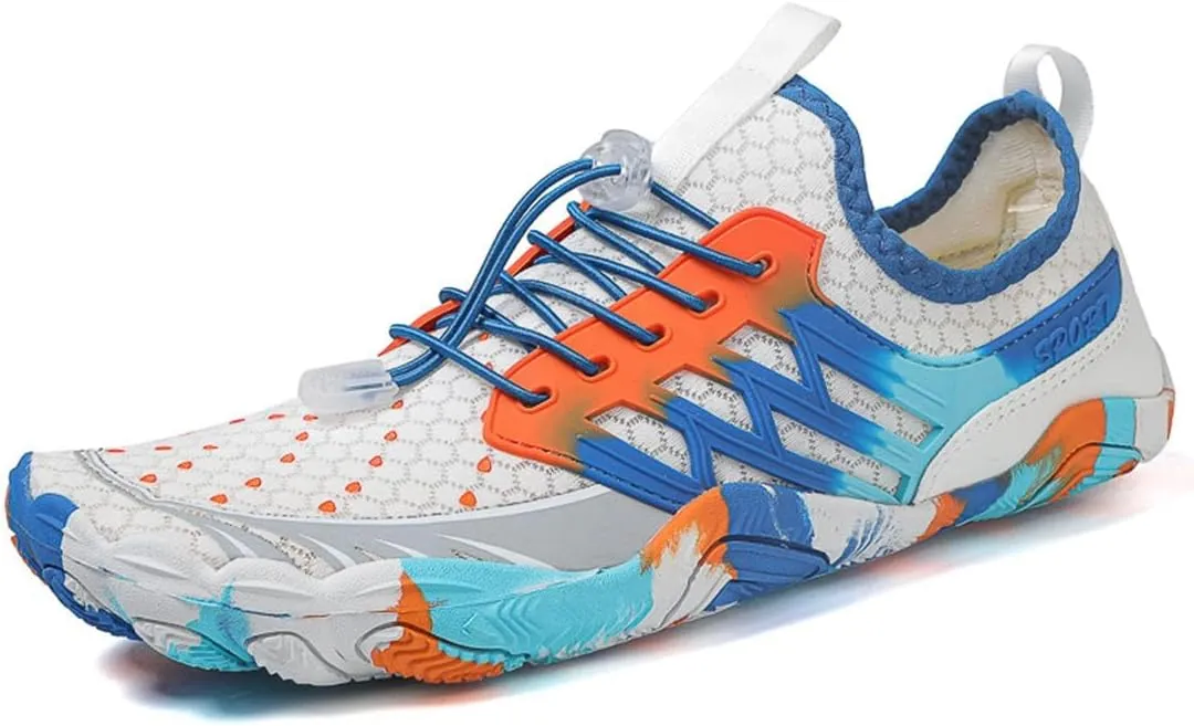 SAGUARO Quick-Dry Water Shoes for Women  Wide Toe Box Barefoot Shoes, Lightweight Breathable for Beach, Swimming and Outdoor Activities Size 6-11.5