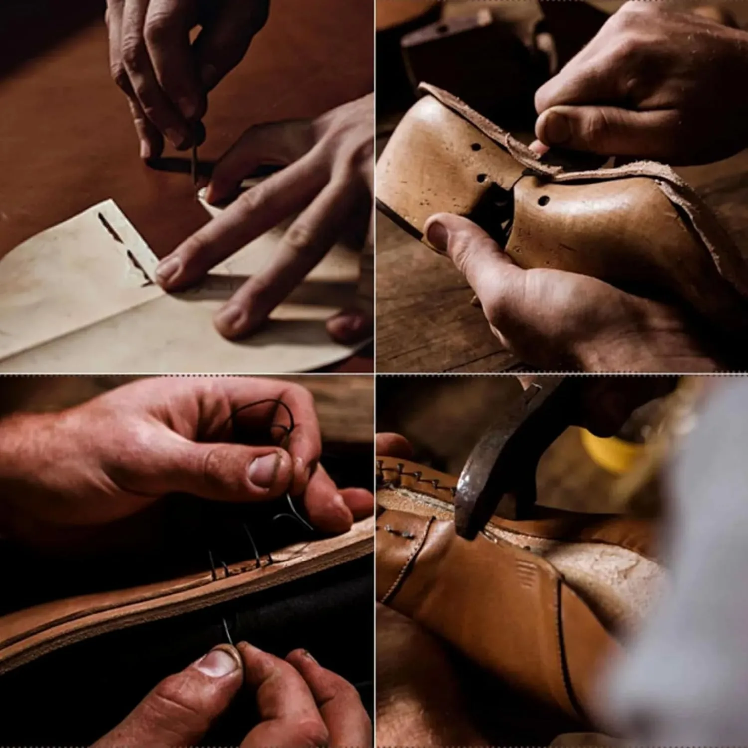 Sawbehind Men's Waterproof Handmade Leather Boots  Comfortable, Arch Support & Spacious Toe Box for Outdoor Adventures
