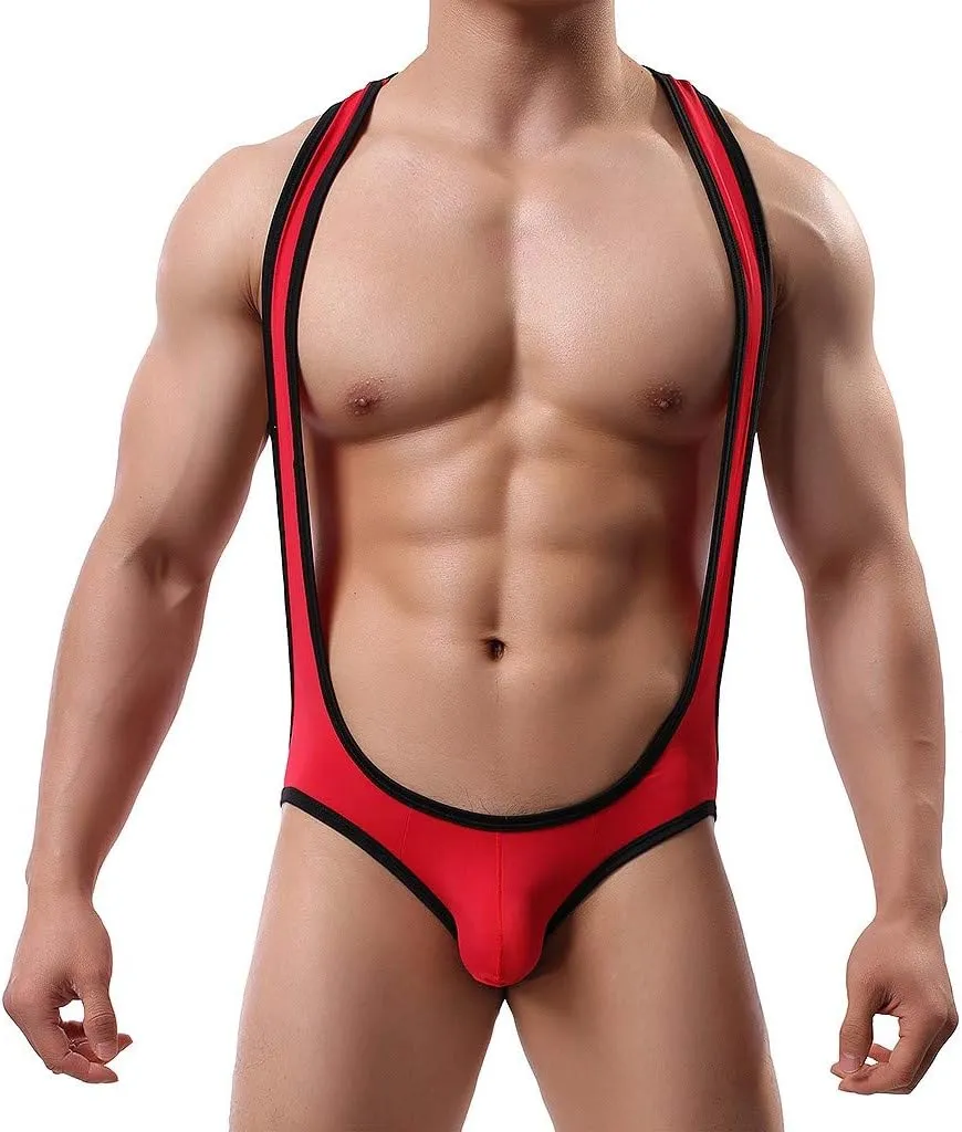 Sexy Underwear Soft Color Breathable Leather Sexy Solid Buttock Underwear Men's underwear Men Boxers