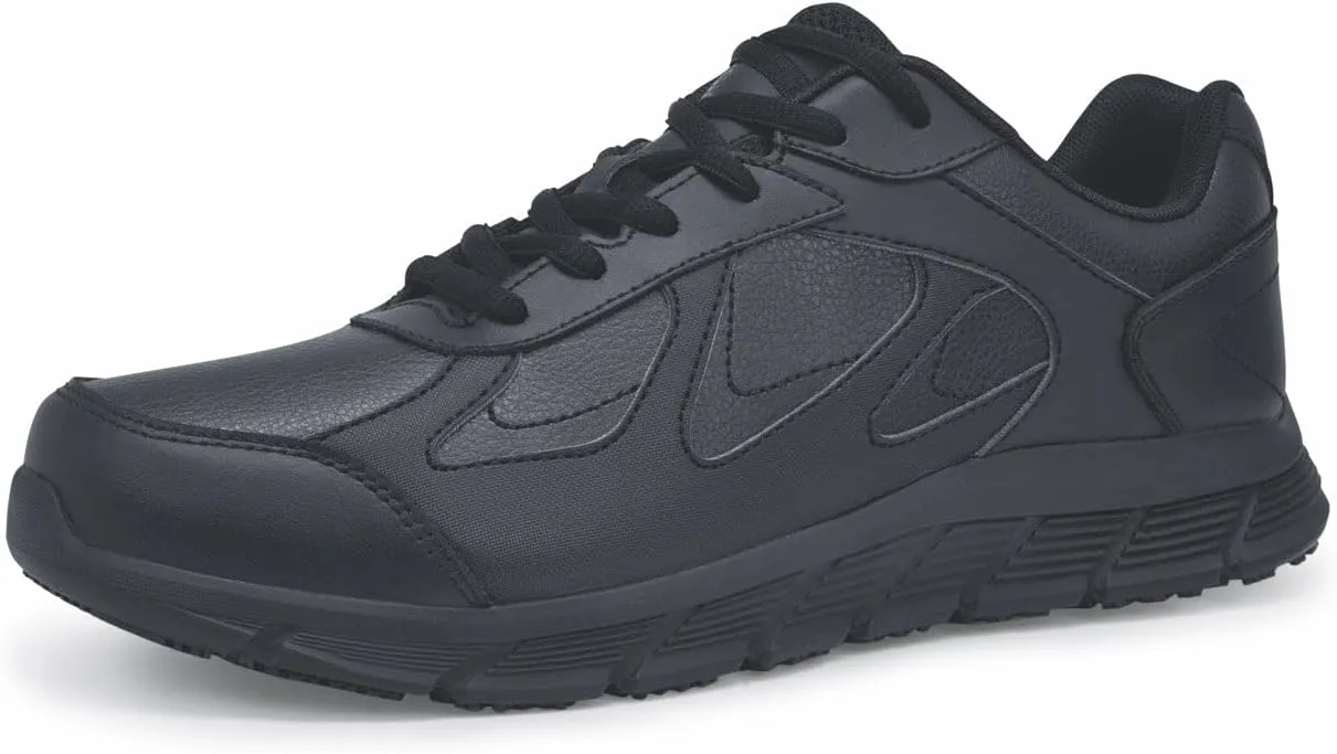 Shoes for Crews Galley II, Men's Slip Resistant Work Shoes, Water Resistant, Food Service Work Shoes, Black or White