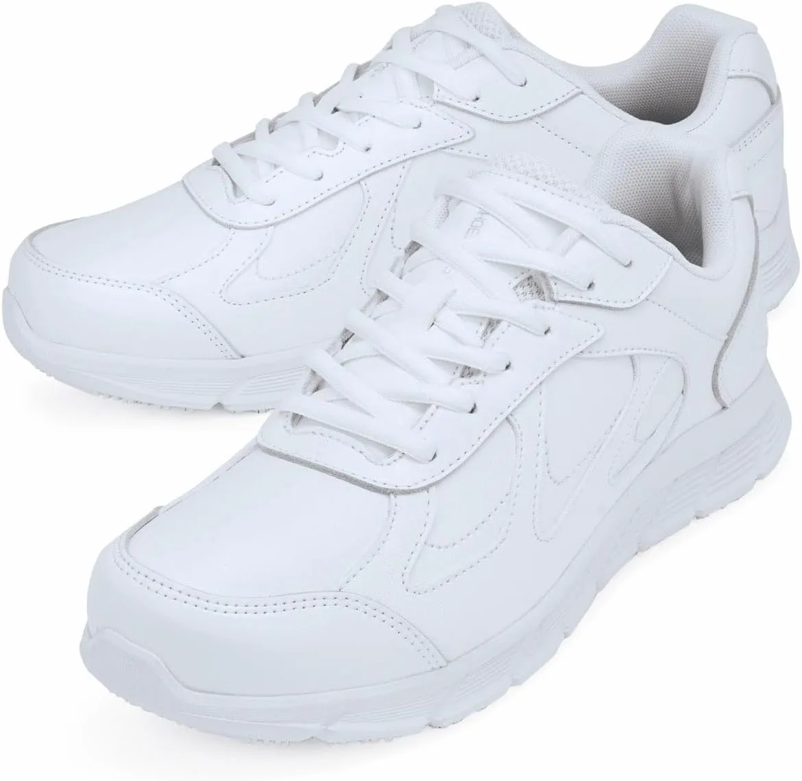 Shoes for Crews Galley II, Men's Slip Resistant Work Shoes, Water Resistant, Food Service Work Shoes, Black or White